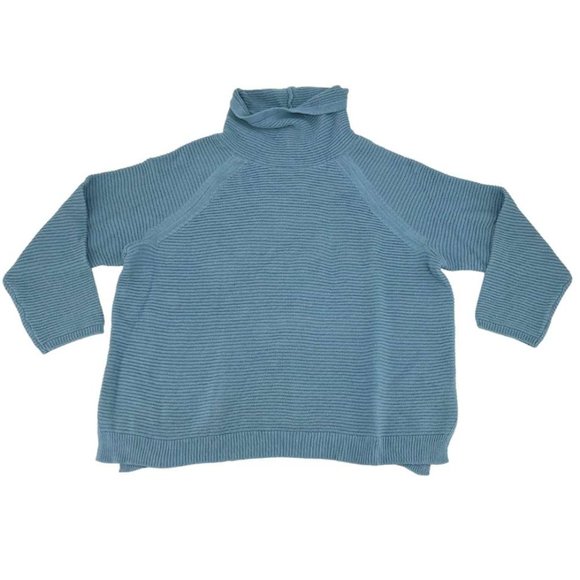 Kenneth Cole Reaction | Women's Cowl Neck Sweater | Light Blue | Various Sizes - Picture 2 of 2